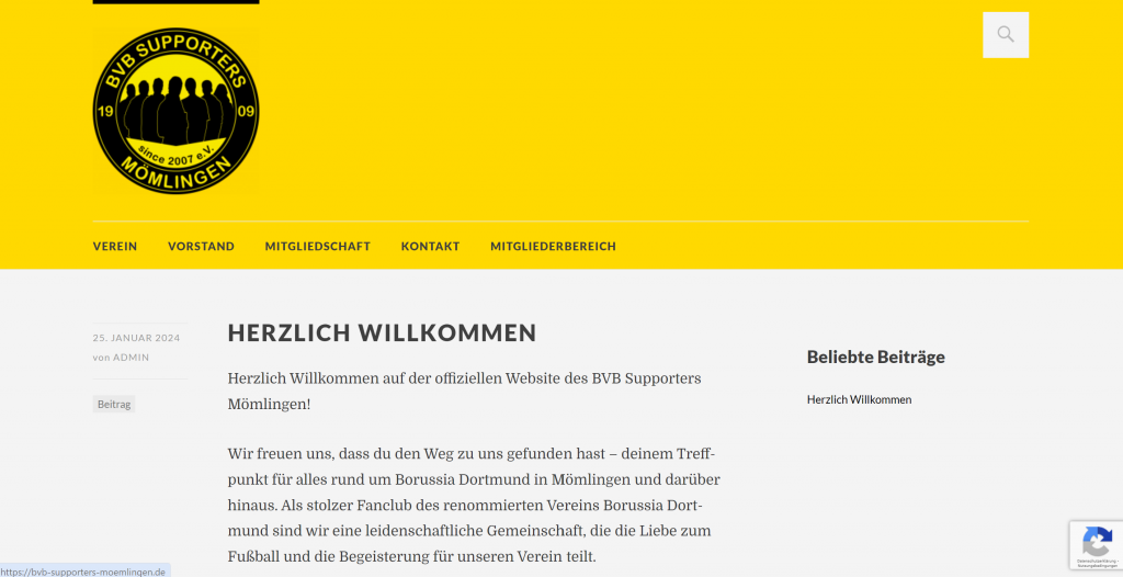 BVB Supporters Moemlingen Homepage